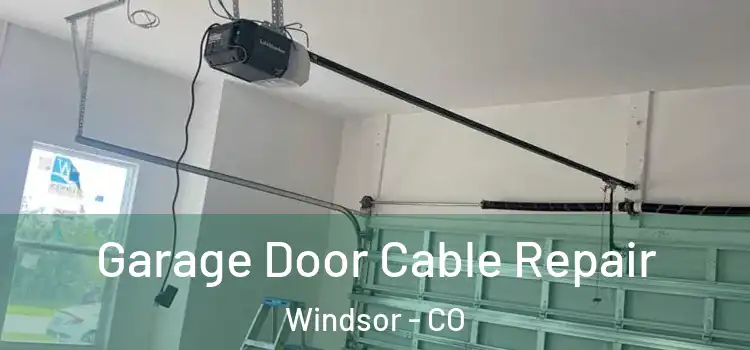  Garage Door Cable Repair Windsor - CO