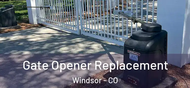 Gate Opener Replacement Windsor - CO
